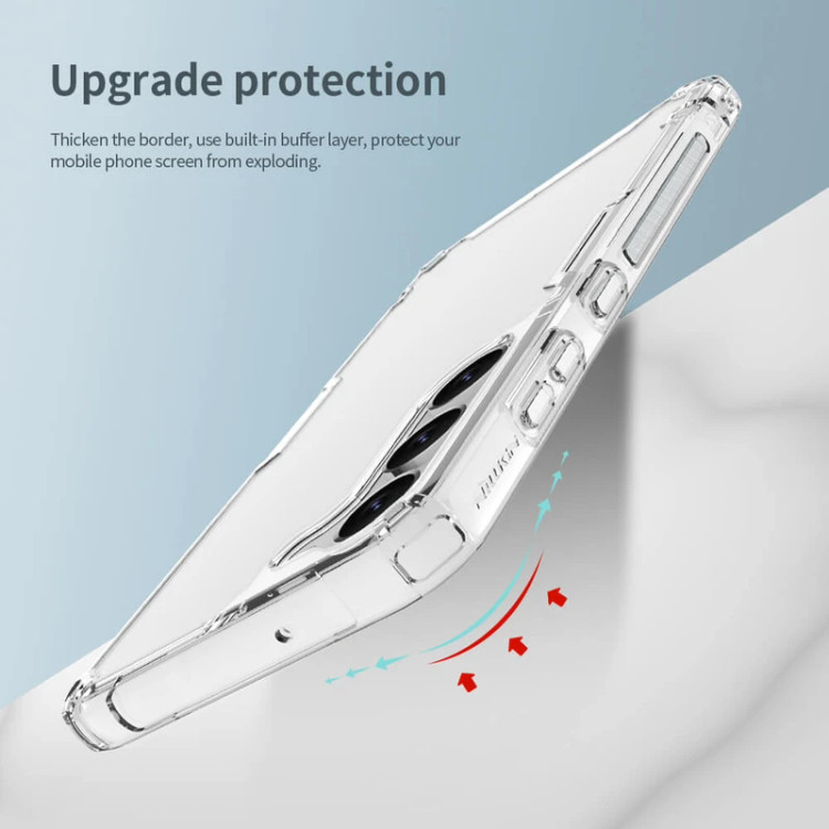 کاور نیلکین مدل Nature TPU Pro مناسب برای گوشی موبایل سامسونگ Galaxy S23 Plus