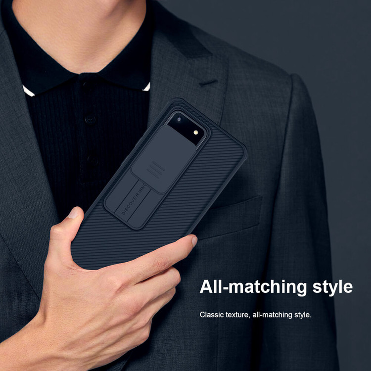 کاور نیلکین مدل Camshield Pro مناسب برای گوشی موبایل سامسونگ Galaxy S20 Ultra (2020)