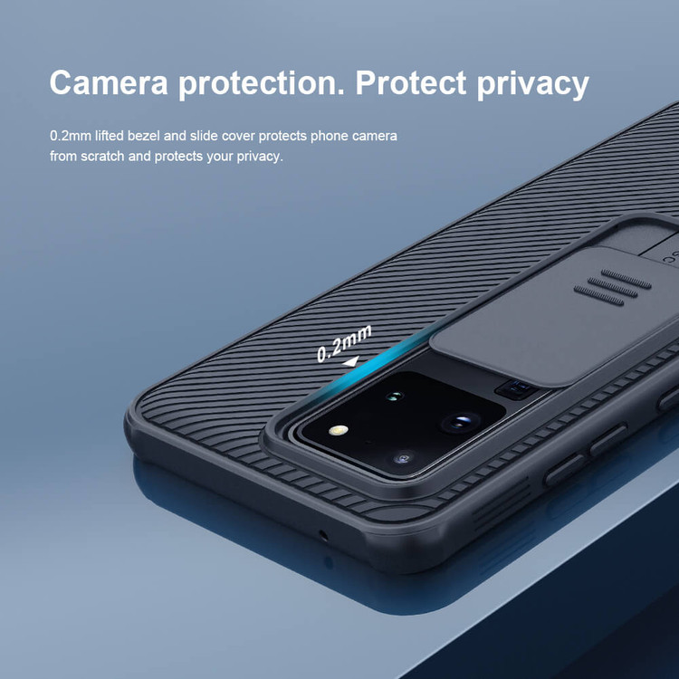 کاور نیلکین مدل Camshield Pro مناسب برای گوشی موبایل سامسونگ Galaxy S20 Ultra (2020)