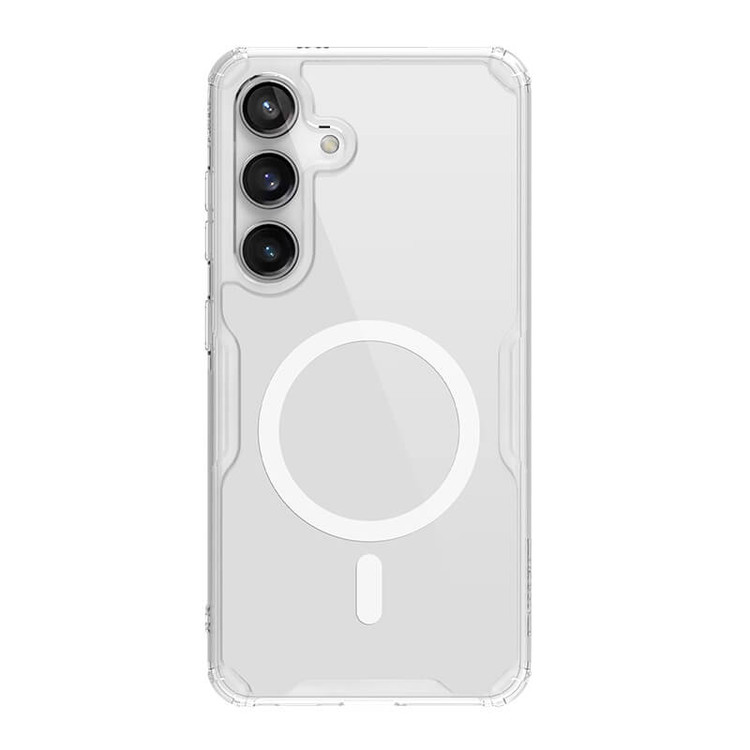 کاور نیلکین مدل Nature TPU Pro Magnetic مناسب برای گوشی موبایل سامسونگ (2024) Galaxy S24