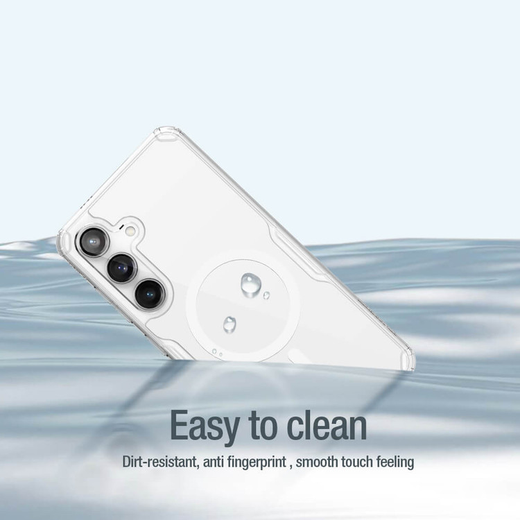 کاور نیلکین مدل Nature TPU Pro Magnetic مناسب برای گوشی موبایل سامسونگ (2024) Galaxy S24