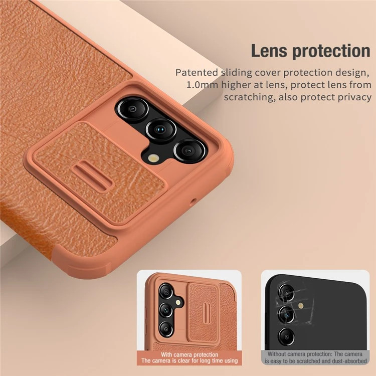 کیف کلاسوری نیلکین مدل QIN PRO LEATHER مناسب برای گوشی موبایل سامسونگ (4G) Galaxy A14