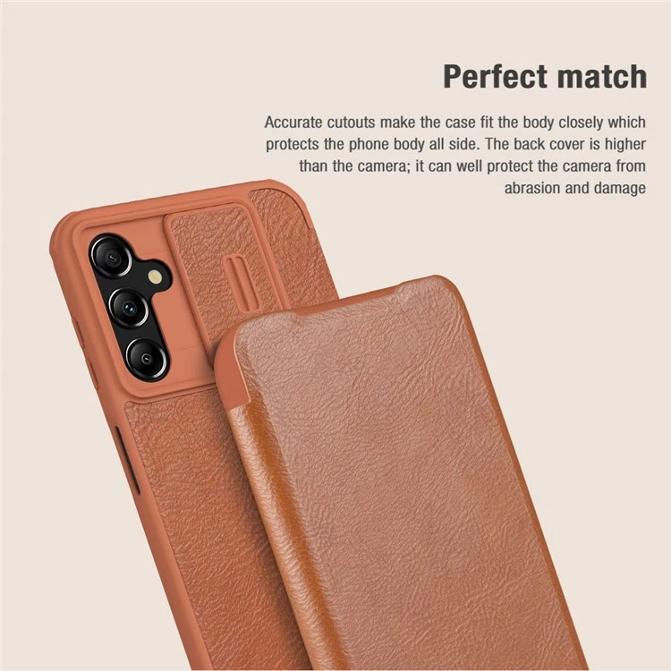کیف کلاسوری نیلکین مدل QIN PRO LEATHER مناسب برای گوشی موبایل سامسونگ (4G) Galaxy A14