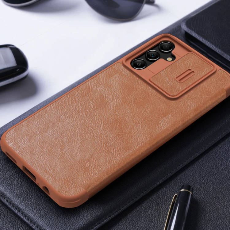 کیف کلاسوری نیلکین مدل QIN PRO LEATHER مناسب برای گوشی موبایل سامسونگ (4G) Galaxy A14