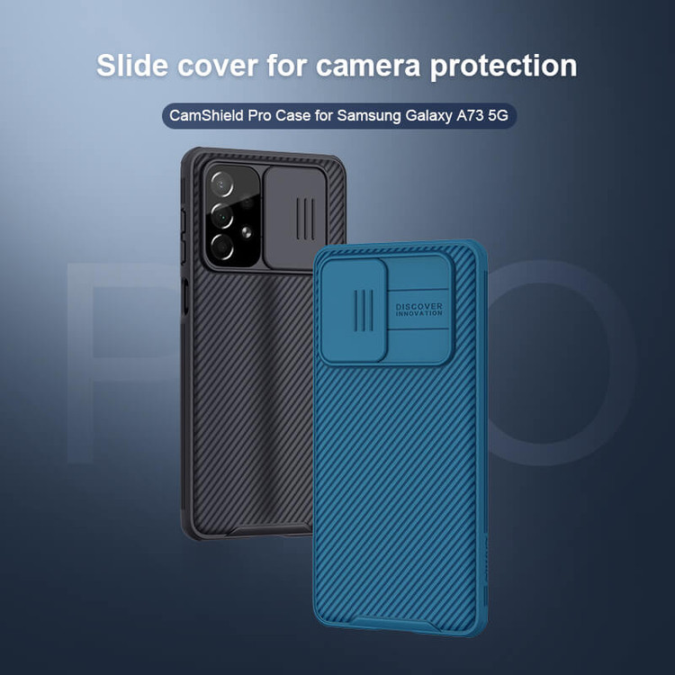 کاور نیلکین مدل CamShield pro مناسب برای گوشی موبایل سامسونگ Galaxy a73
