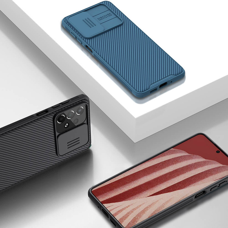 کاور نیلکین مدل CamShield pro مناسب برای گوشی موبایل سامسونگ Galaxy a73