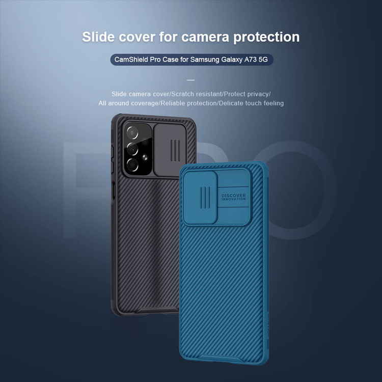 کاور نیلکین مدل CamShield pro مناسب برای گوشی موبایل سامسونگ Galaxy a73