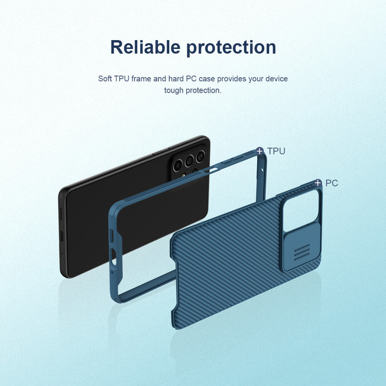 کاور نیلکین مدل CamShield pro مناسب برای گوشی موبایل سامسونگ Galaxy a73