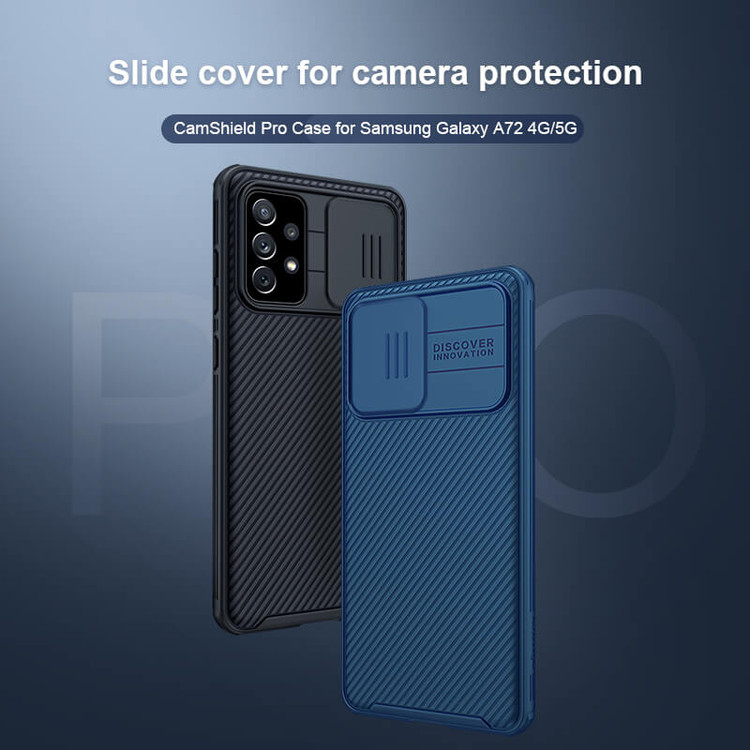 کاور نیلکین مدل CamShield pro مناسب برای گوشی موبایل سامسونگ Galaxy A72(4G/5G)