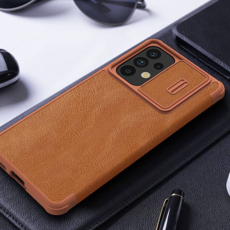 کاور نیلکین مدل QIN PRO LEATHER مناسب برای گوشی موبایل سامسونگ Galaxy A53