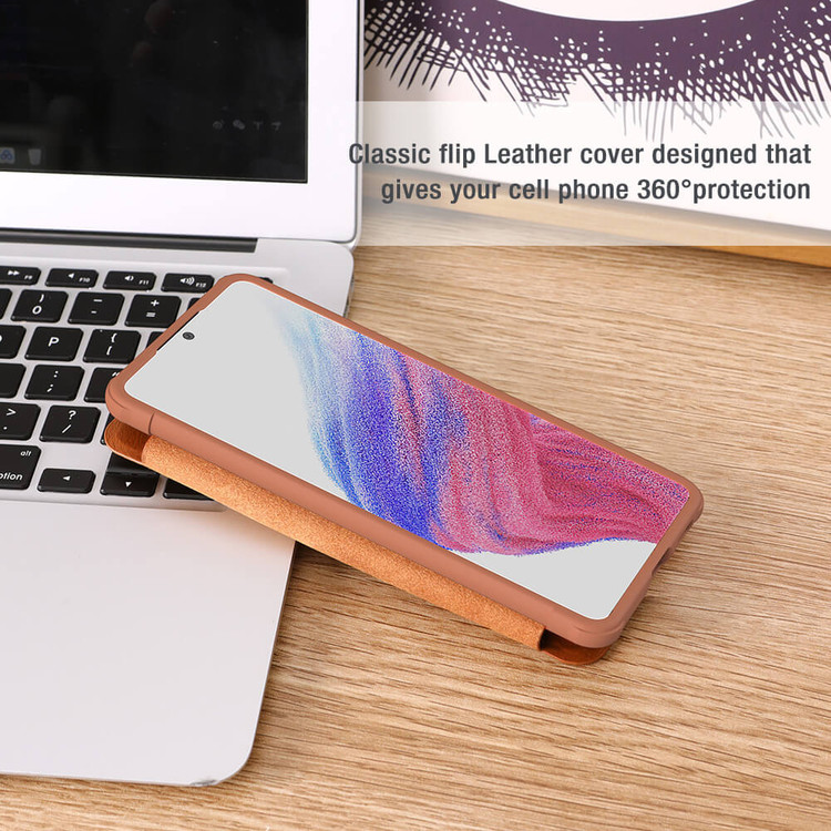 کاور نیلکین مدل QIN PRO LEATHER مناسب برای گوشی موبایل سامسونگ Galaxy A53