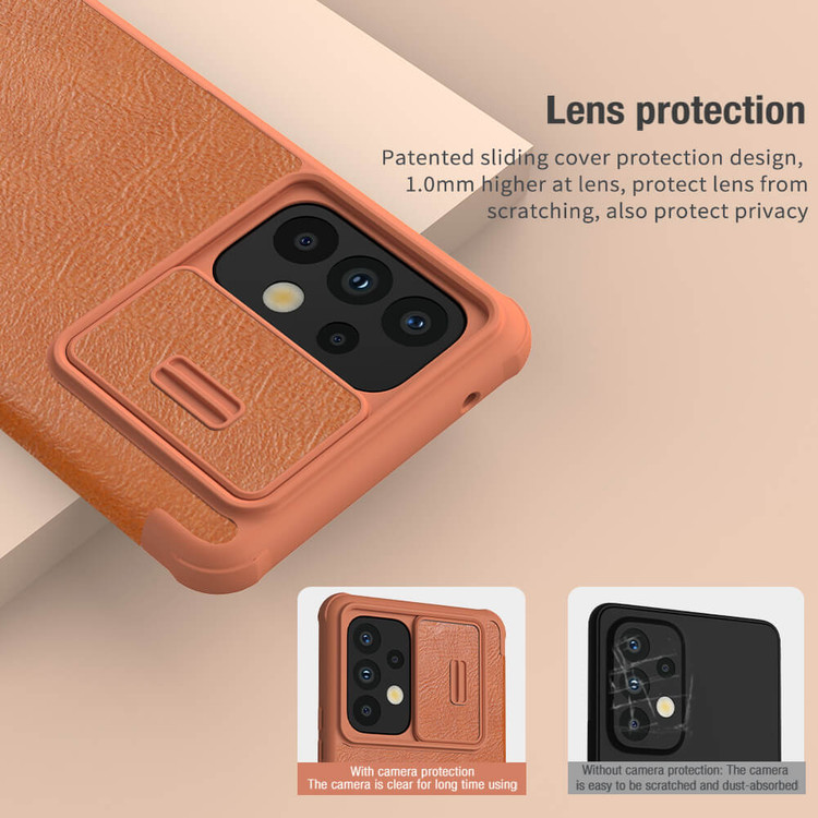 کاور نیلکین مدل QIN PRO LEATHER مناسب برای گوشی موبایل سامسونگ Galaxy A53