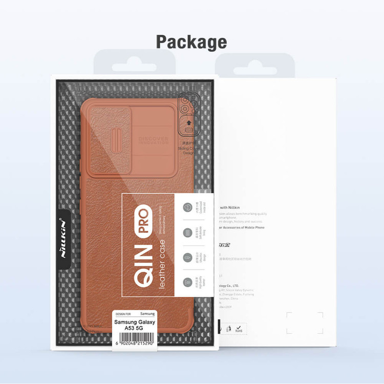 کاور نیلکین مدل QIN PRO LEATHER مناسب برای گوشی موبایل سامسونگ Galaxy A53