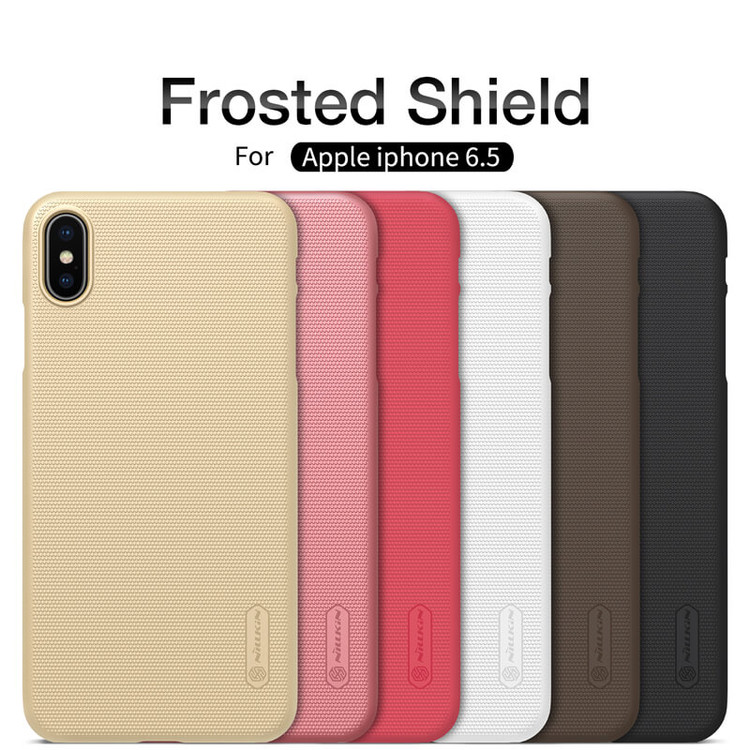 کاور نیلکین مدل Super Frosted Shield مناسب برای گوشی موبایل اپل Apple iPhone X/XS
