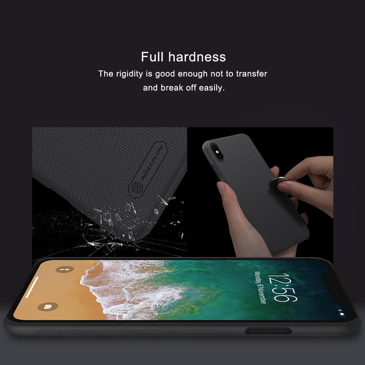 کاور نیلکین مدل Super Frosted Shield مناسب برای گوشی موبایل اپل Apple iPhone X/XS