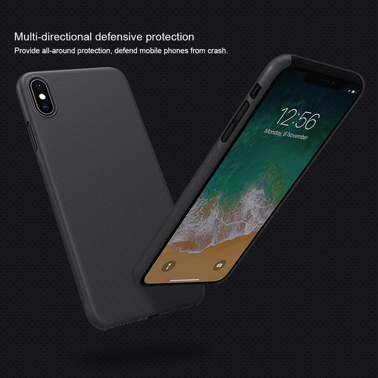 کاور نیلکین مدل Super Frosted Shield مناسب برای گوشی موبایل اپل Apple iPhone X/XS