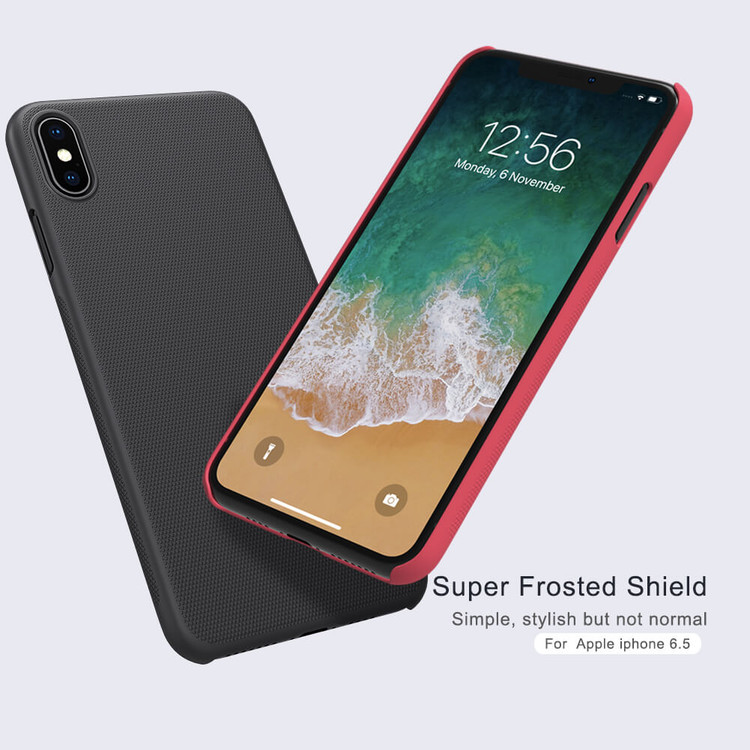 کاور نیلکین مدل Super Frosted Shield مناسب برای گوشی موبایل اپل Apple iPhone X/XS