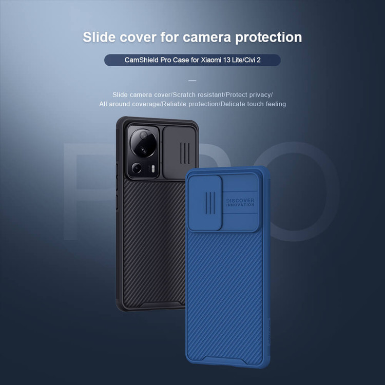 کاور نیلکین مدل CamShield pro مناسب برای گوشی موبایل شیائومی Xiaomi 13 Lite (5G) 2023