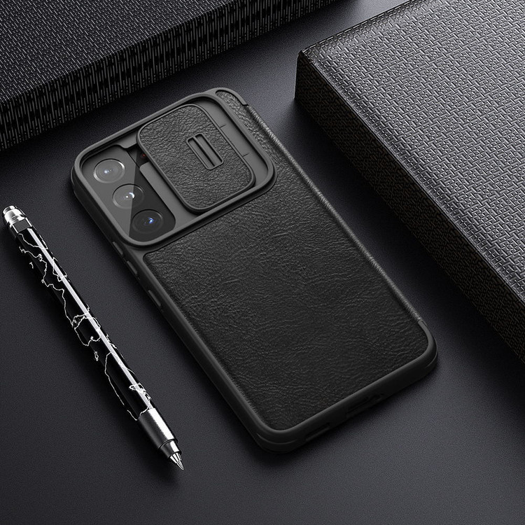 کاور نیلکین مدل QIN PRO LEATHER مناسب برای گوشی موبایل سامسونگ Galaxy S22