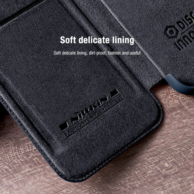 کاور نیلکین مدل QIN PRO LEATHER مناسب برای گوشی موبایل سامسونگ Galaxy S22