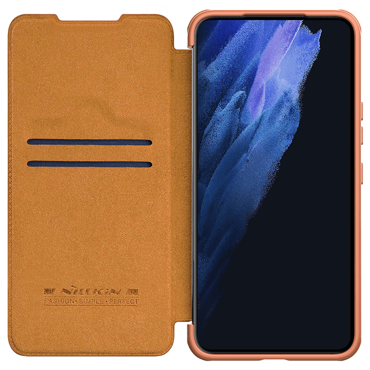 کاور نیلکین مدل QIN PRO LEATHER مناسب برای گوشی موبایل سامسونگ Galaxy S22