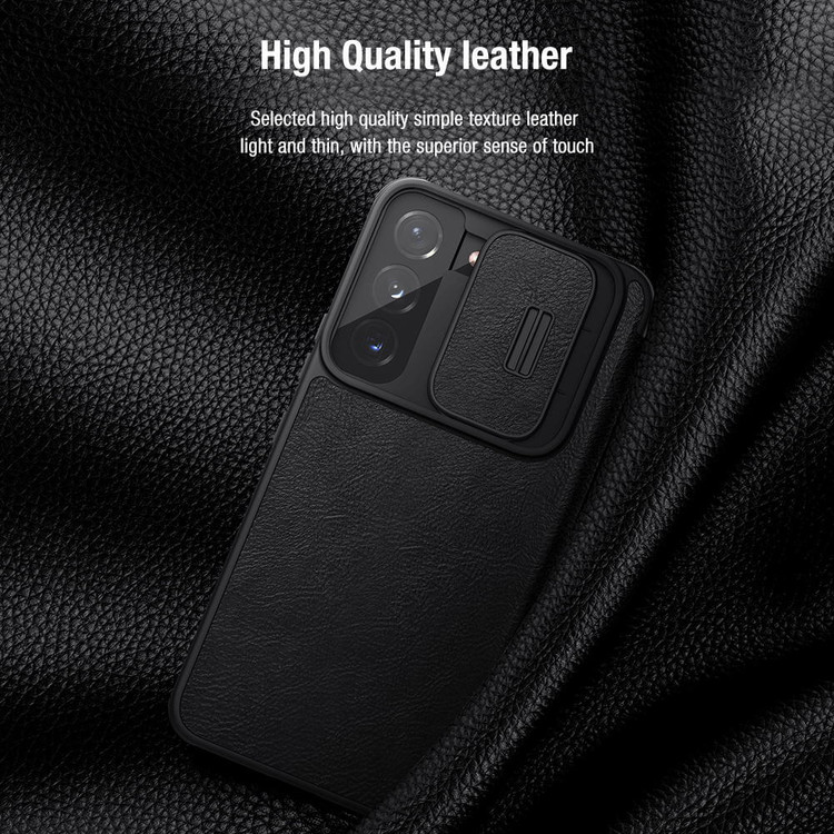 کاور نیلکین مدل QIN PRO LEATHER مناسب برای گوشی موبایل سامسونگ Galaxy S22
