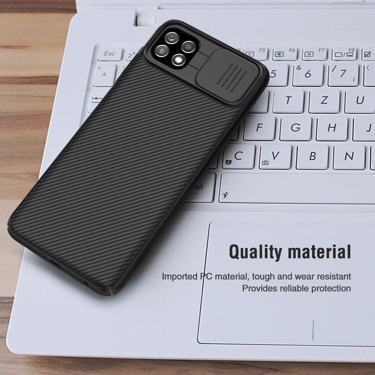 کاور نیلکین مدل Camshield مناسب برای گوشی موبایل سامسونگ Galaxy A22 5G