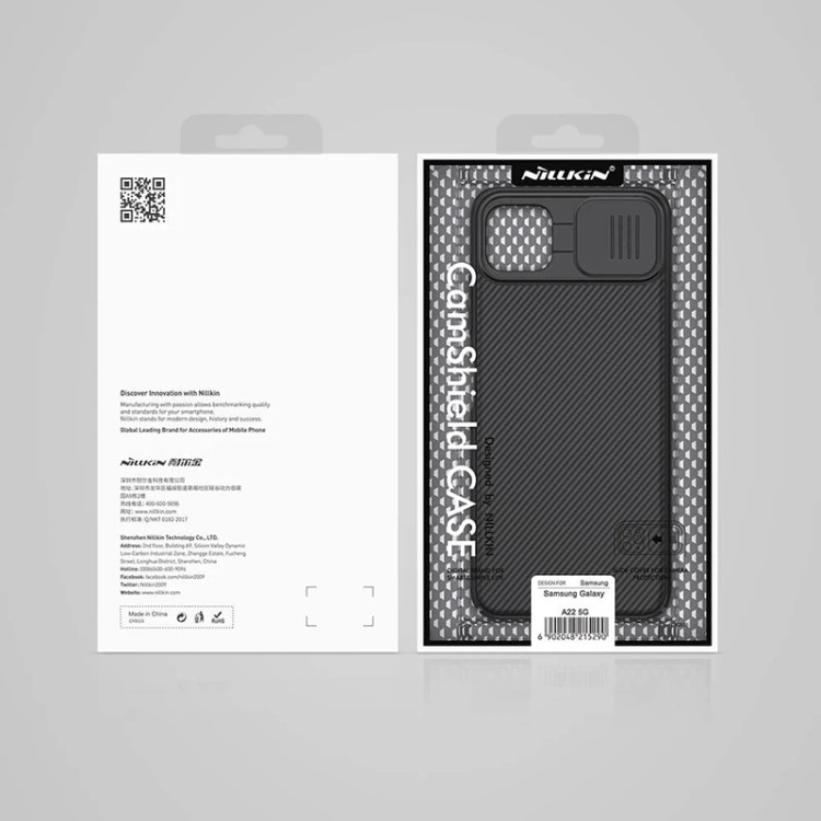 کاور نیلکین مدل Camshield مناسب برای گوشی موبایل سامسونگ Galaxy A22 5G