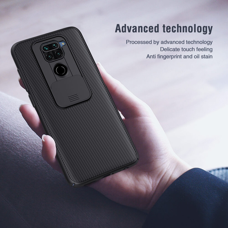 کاور نیلکین مدل Camshield مناسب برای گوشی موبایل شیائومی 2020 (4G) Redmi Note 9