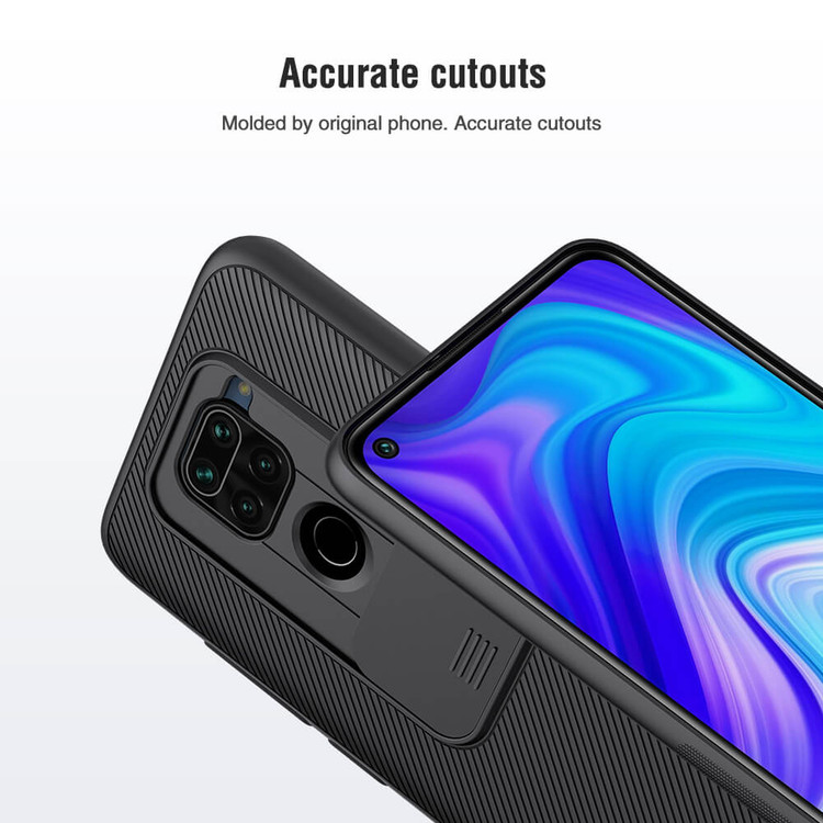 کاور نیلکین مدل Camshield مناسب برای گوشی موبایل شیائومی 2020 (4G) Redmi Note 9
