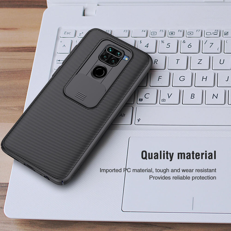 کاور نیلکین مدل Camshield مناسب برای گوشی موبایل شیائومی 2020 (4G) Redmi Note 9