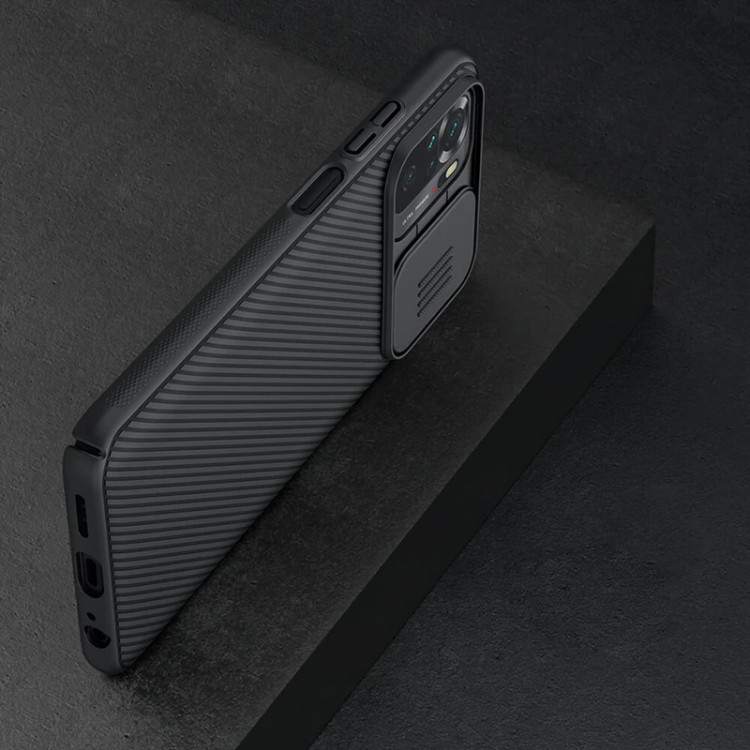 کاور نیلکین مدل Camshield مناسب برای گوشی موبایل شیائومی 2021 Redmi Note 10(4G)/Redmi Note 10S(4G)