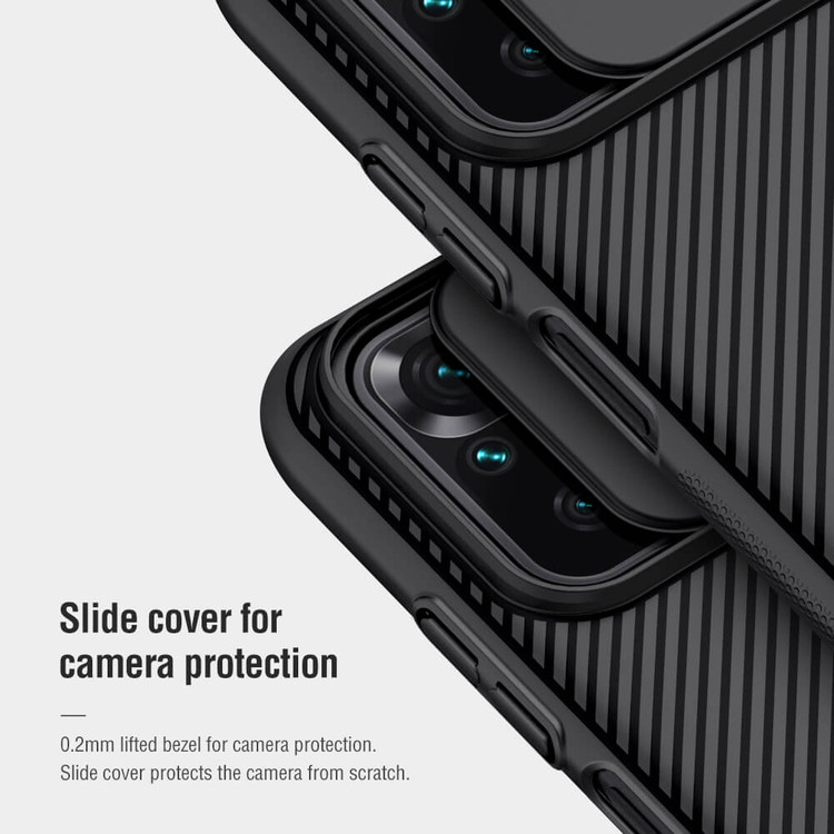 کاور نیلکین مدل Camshield مناسب برای گوشی موبایل شیائومی 2021 Redmi Note 10(4G)/Redmi Note 10S(4G)