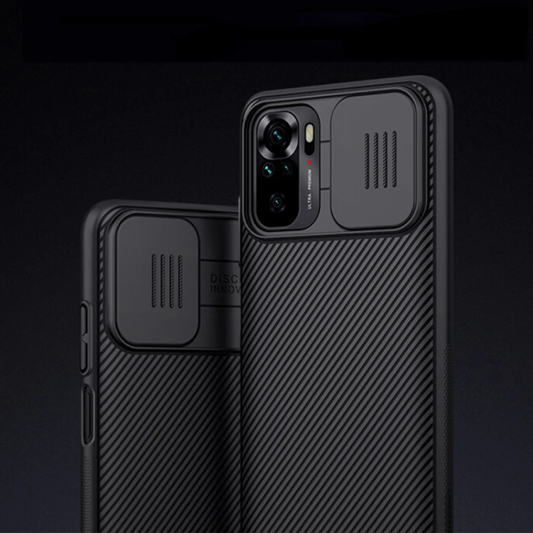 کاور نیلکین مدل Camshield مناسب برای گوشی موبایل شیائومی 2021 Redmi Note 10(4G)/Redmi Note 10S(4G)