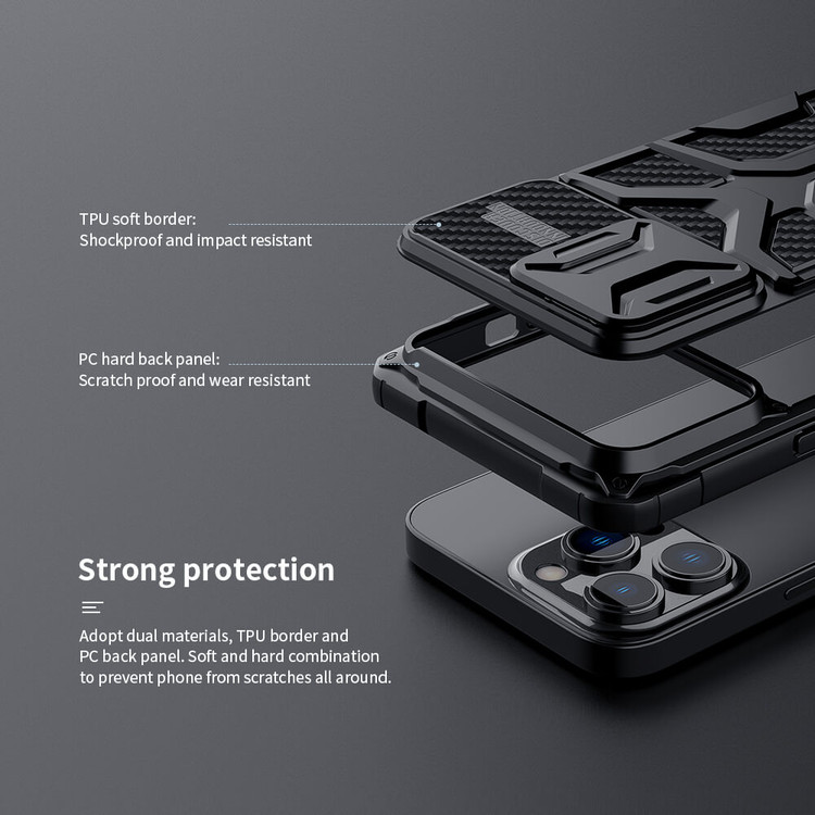 کاور نیلکین مدل Adventurer مناسب برای گوشی موبایل اپل IPhone 13 Pro
