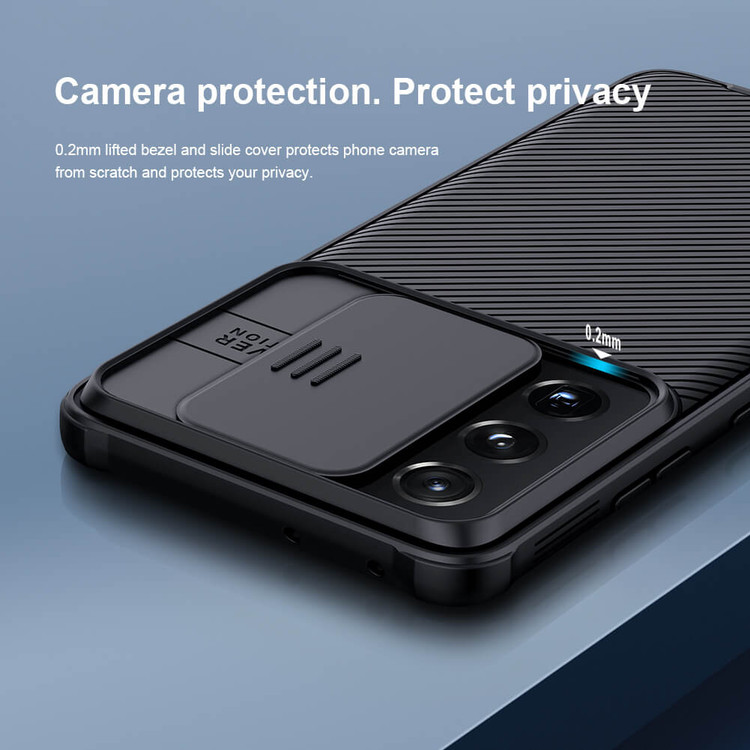 کاور نیلکین مدل Camshield pro مناسب برای گوشی موبایل سامسونگ Galaxy S21 Ultra (5G) 2021