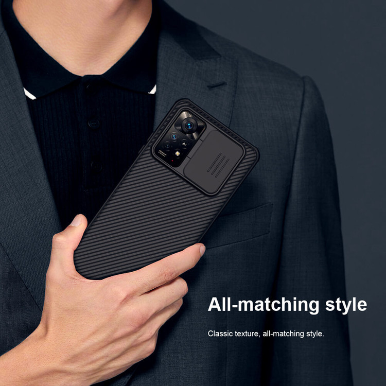 کاور نیلکین مدل Camshield pro مناسب برای گوشی موبایل شیائومی Redmi Note 11 pro (4G/5G) 2022 Global
