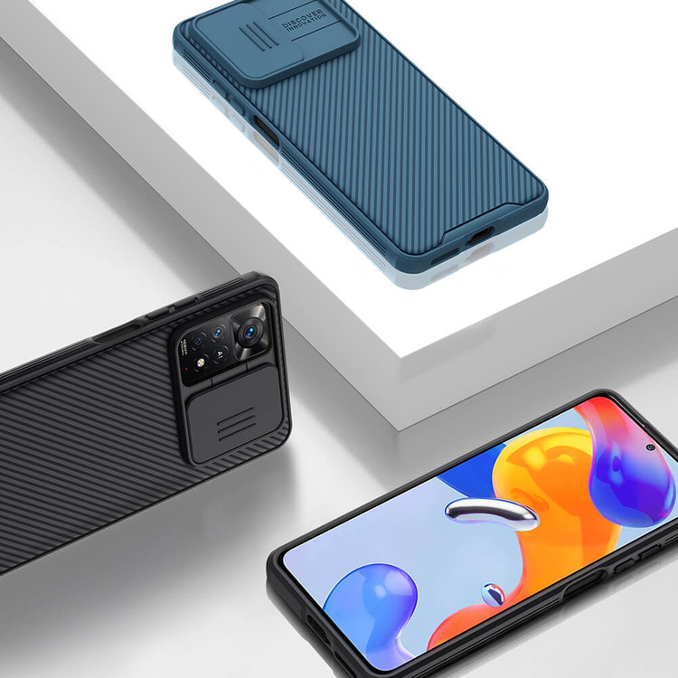 کاور نیلکین مدل Camshield pro مناسب برای گوشی موبایل شیائومی Redmi Note 11 pro (4G/5G) 2022 Global
