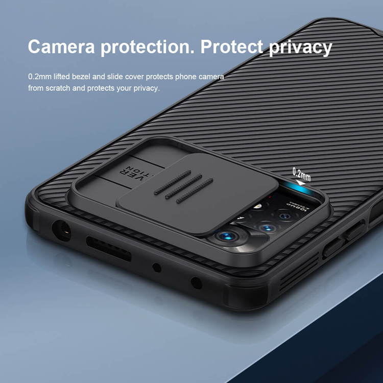کاور نیلکین مدل Camshield pro مناسب برای گوشی موبایل شیائومی Redmi Note 11 pro (4G/5G) 2022 Global
