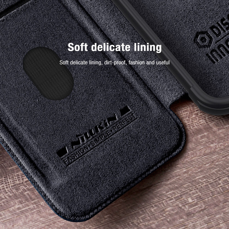 کاور نیلکین مدل QIN PRO LEATHER مناسب برای گوشی موبایل سامسونگ Galaxy S23 FE