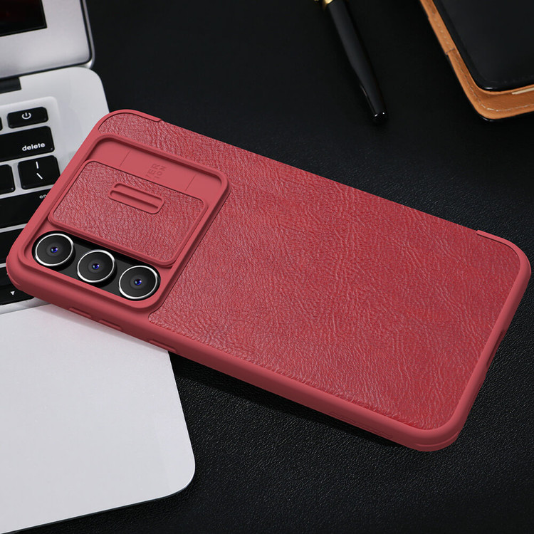 کاور نیلکین مدل QIN PRO LEATHER مناسب برای گوشی موبایل سامسونگ Galaxy S23 FE