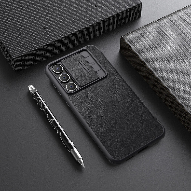 کاور نیلکین مدل QIN PRO LEATHER مناسب برای گوشی موبایل سامسونگ Galaxy S23 FE