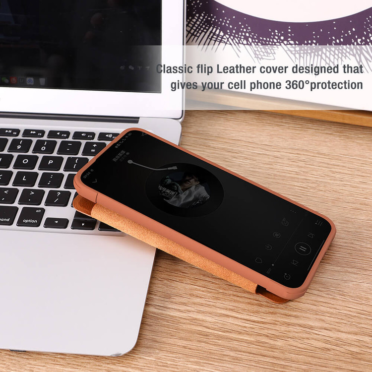 کاور نیلکین مدل QIN PRO LEATHER مناسب برای گوشی موبایل سامسونگ Galaxy S23 FE