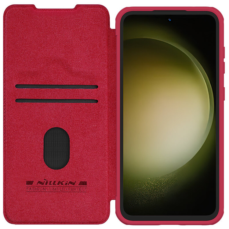 کاور نیلکین مدل QIN PRO LEATHER مناسب برای گوشی موبایل سامسونگ Galaxy S23 FE