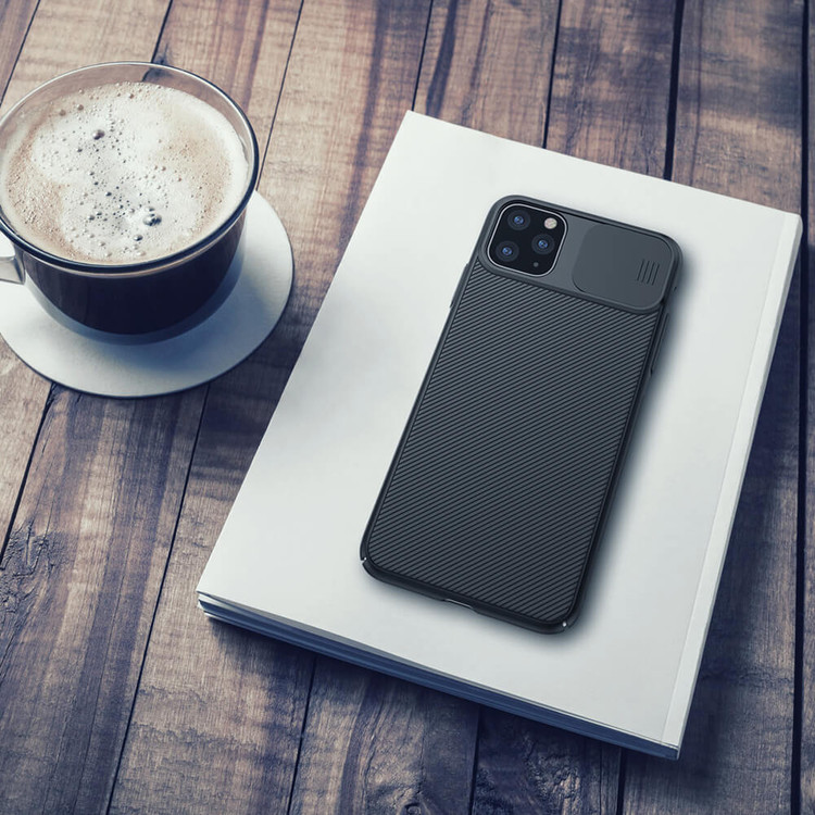 کاور نیلکین مدل Camshield مناسب برای گوشی موبایل اپل Iphone 11 Pro Max