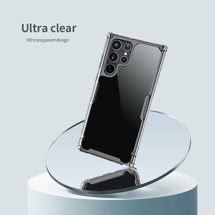کاور نیلکین مدل Nature TPU Pro مناسب برای گوشی موبایل سامسونگ Galaxy S22 Ultra