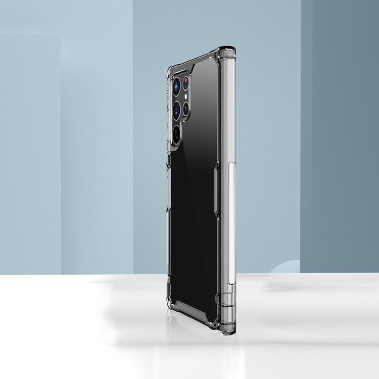 کاور نیلکین مدل Nature TPU Pro مناسب برای گوشی موبایل سامسونگ Galaxy S22 Ultra