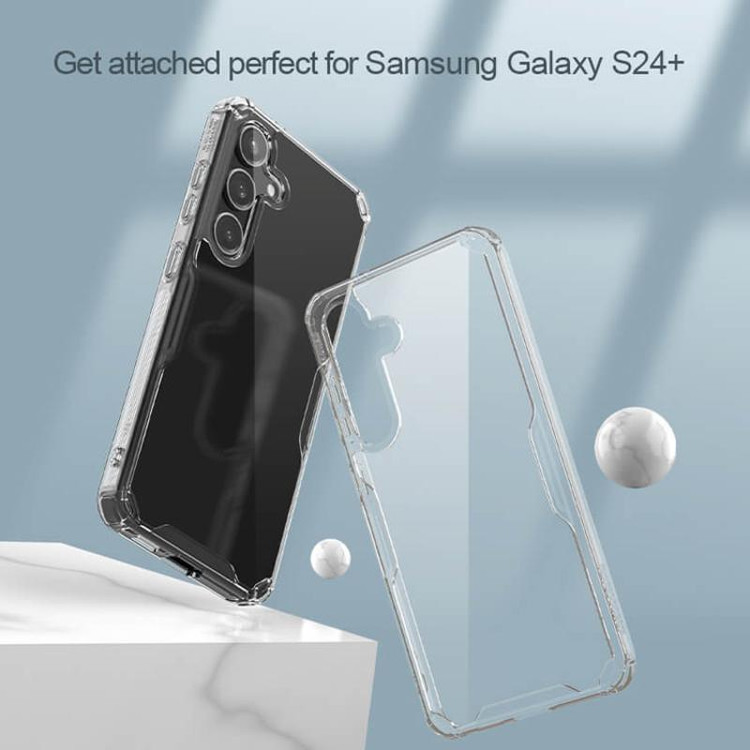 کاور نیلکین مدل Nature TPU Pro مناسب برای گوشی موبایل سامسونگ Galaxy S24+ (2024)