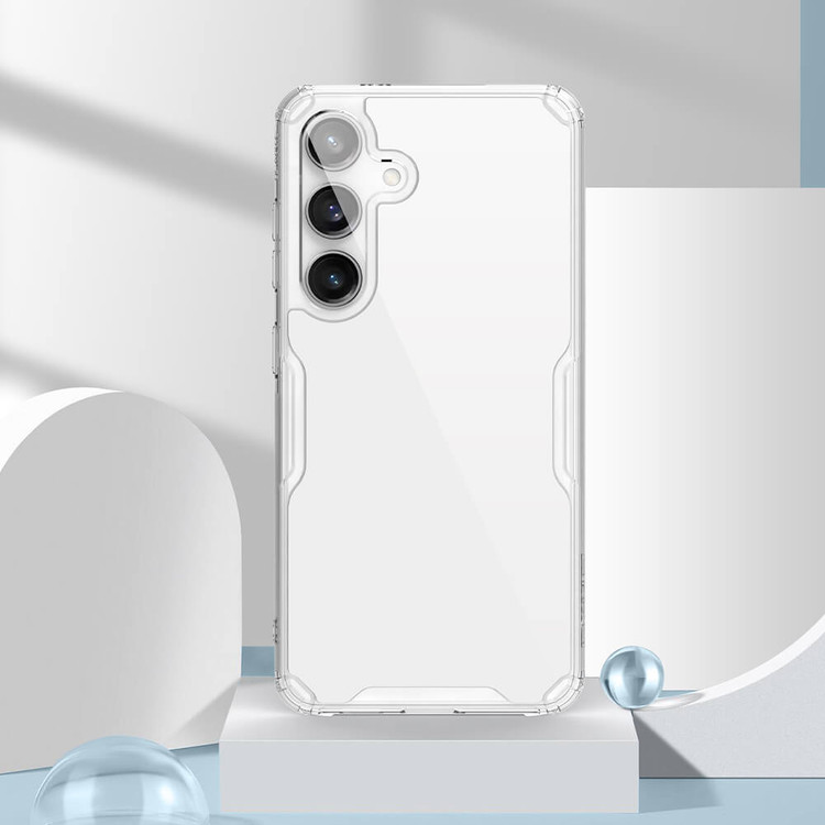 کاور نیلکین مدل Nature TPU Pro مناسب برای گوشی موبایل سامسونگ Galaxy S24+ (2024)