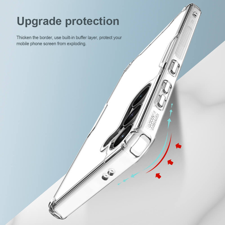 کاور نیلکین مدل Nature TPU Pro مناسب برای گوشی موبایل سامسونگ Galaxy S24+ (2024)
